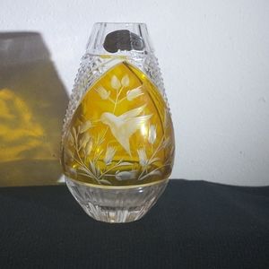 Crystal vase